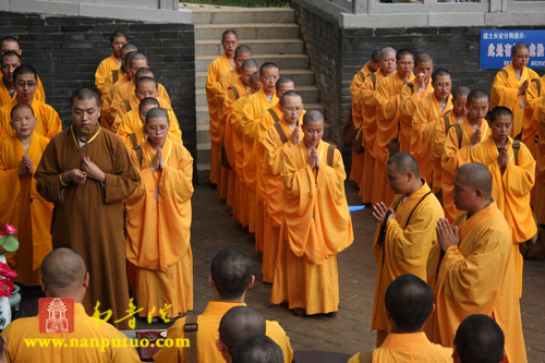 闽院毕业班参学团一行参访扶风法门寺(图7)