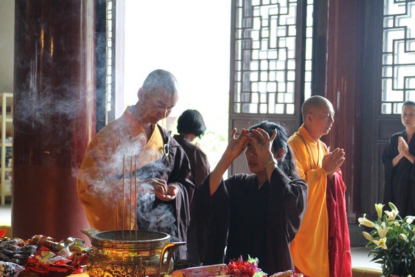 雁荡山能仁禅寺设盂兰盆法会回向十方法界有情(图4)