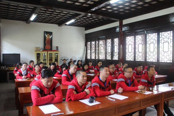 乐清科易电气公司部分员工到雁荡山能仁寺体验丛林生活(图6)