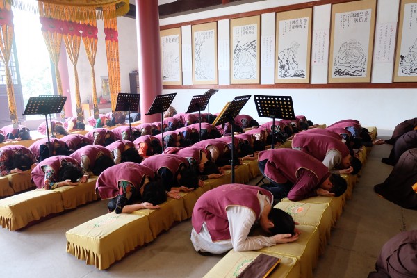 “雁荡山一日禅”第二期禅修活动今天在雁荡山能仁寺举行(图18)