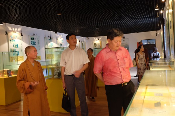 国家宗教局王健司长莅临温州雁荡山能仁寺调研(图7)