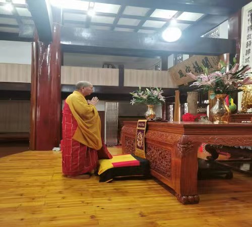 雁荡山能仁寺举行壬寅年结夏安居(图3)