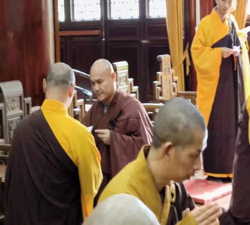 雁荡山能仁寺举行壬寅年结夏安居(图5)