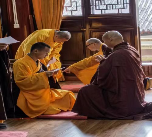 雁荡山能仁寺举行壬寅年结夏安居(图6)