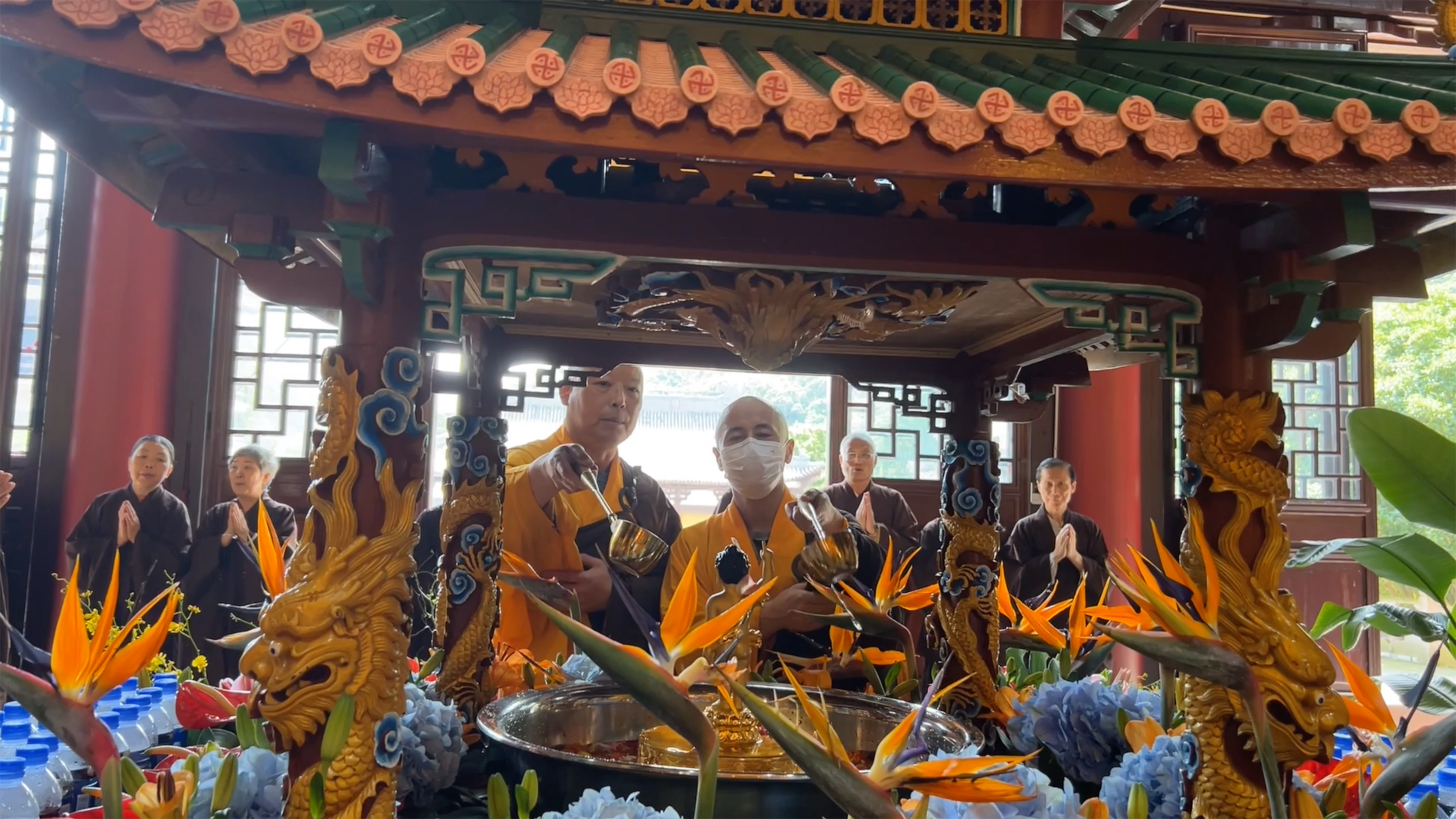 雁荡山能仁寺四月初八浴佛法会(图4)